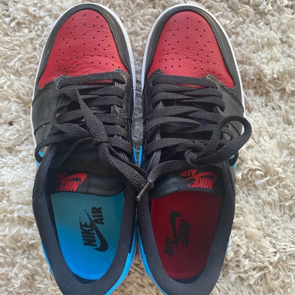 Nike Air women’s size 7.5. Red/Black/Blue. Worn twice. - Picture 3 of 3